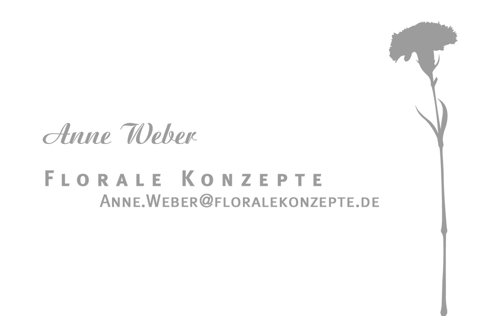 Florale Konzepte